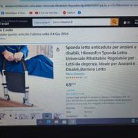 sponde letto x anziani