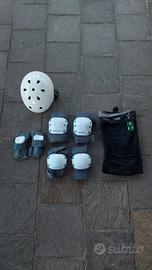 Protezioni e casco Oxelo 