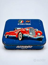scatola vintage modiano IP azzurro anni 90
