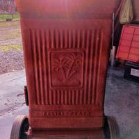 stufa vintage terracotta 