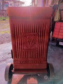 stufa vintage terracotta 