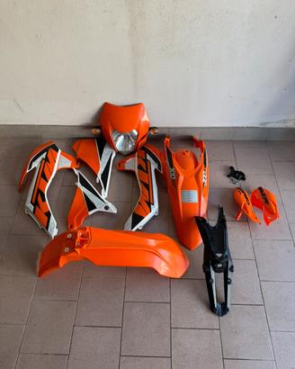 Plastiche Ktm 300 exc 2016 originali