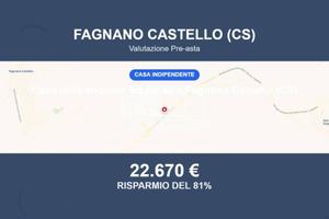 Immobile in asta di 156 m² a Fagnano Castello