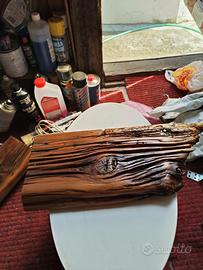 mensole in legno pregiato
