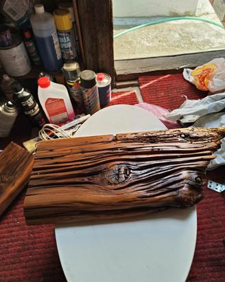 mensole in legno pregiato