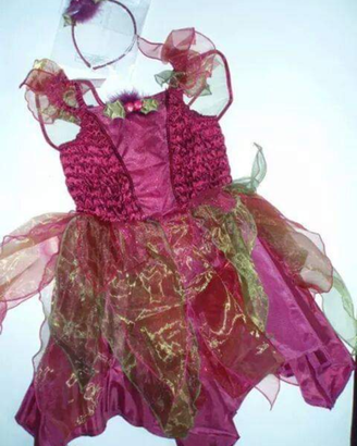 Costume carnevale fata del bosco
