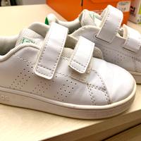 Sneakers bimbo Adidas bianche mis.25