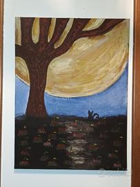 Quadro dipinto a mano su tela 