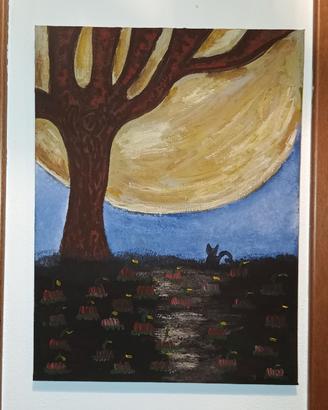 Quadro dipinto a mano su tela 