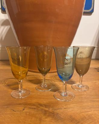 Set Bicchieri Napoleon Da Collezione Vintage