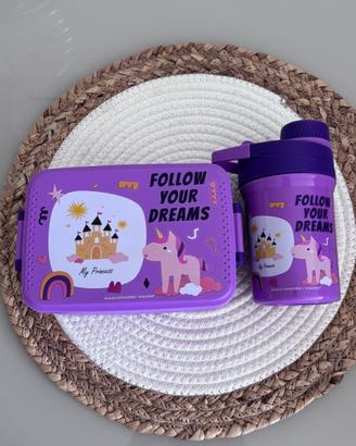 Porta merenda con borraccia