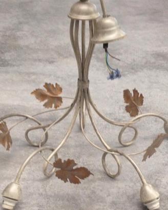 LAMPADARIO SOSPENSIONE A 5 LUCI