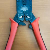 Pinza crimpatrice connettori 