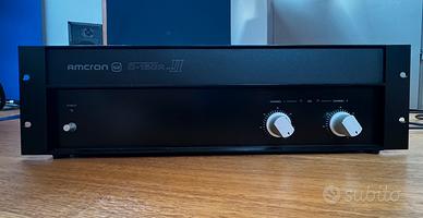 Amplificatore Finale Stereo Amcron Crown D150 MkII