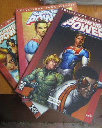 Collezione 100%  Marvel    - Suprem Power - 3 Vol.
