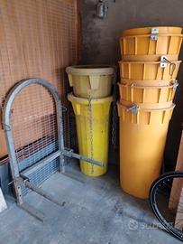 Tubi per lo scarico macerie