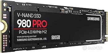 Hard Disk ssd m.2 SAMSUNG PRO 980 NVME 500 GB
