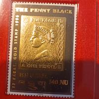 Raro Francobollo The Penny Black del 1996