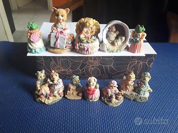 Lotto 12 Statuine vintage Enesco 