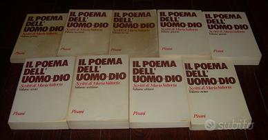 IL POEMA DELL'UOMO DIO PRIMI 9 VOLUMI VALTORTA