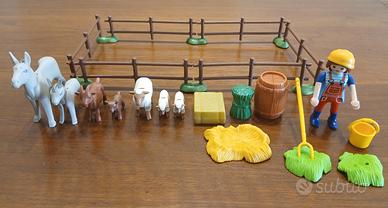 playmobil animali della fattoria