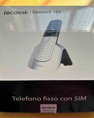 telefono fisso con sim Tecdesk Connect 100