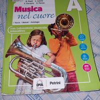 MUSICA NEL CUORE  "A" (LIBRO SCUOLA MEDIA)