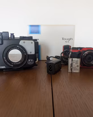 Olympus TG6 e scafandro Seafrogs