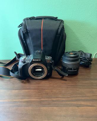 Fotocamera Sony Alpha A330 Kit con obiettivo 18-55