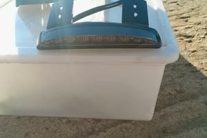 fanale posteriore a led + porta targa laterale 