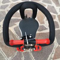Seggiolino anteriore mountain bike per bimbi. 