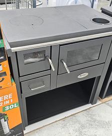 Cucina Economica in Acciaio Nero NUOVE 