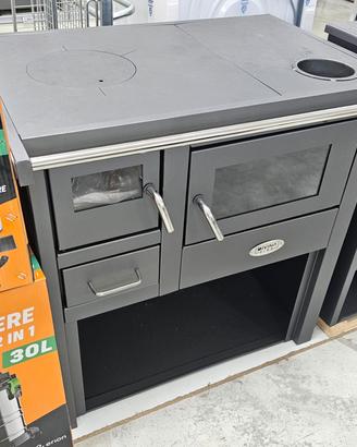 Cucina Economica in Acciaio Nero NUOVE 