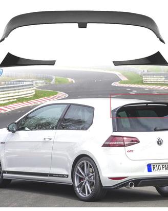 SPOILER ALETTONE VOLKSWAGEN VW GOLF 7 7.5 GTI R LO