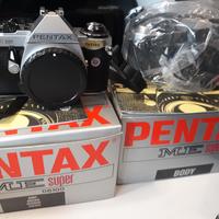 attrezzatura Pentax me super anni 80