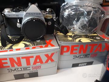 attrezzatura Pentax me super anni 80