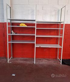 SCAFFALI PROFESS. MODULARI 15 MT LINEARI H=220cm