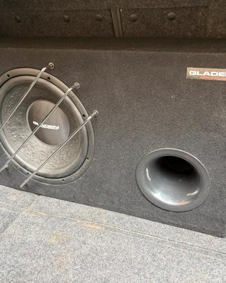 Subwoofer gladen con amplificatore gladen