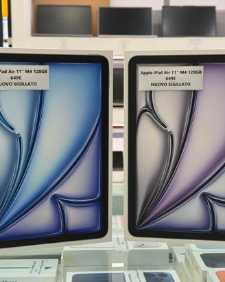 Apple iPad Air 11" M4 128GB - NUOVO SIGILLATO