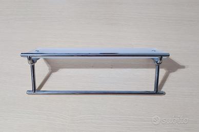 Mensola vetro temperato per bagno. 