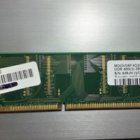 VDATA Memoria Ram 1GB DDR400 CL3 PC3200U 400Mhz no