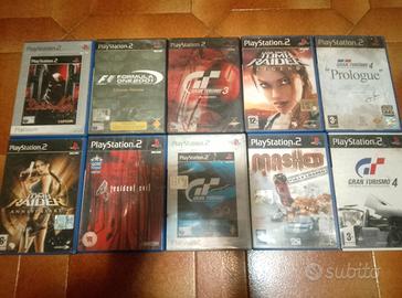 Videogiochi per PS2 e console.