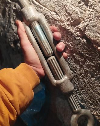 TENDITORE per cavi e funi acciaio M27