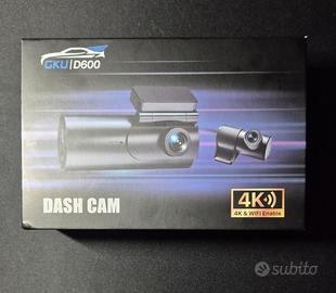 Dashcam auto GKU 4K, 5GHz