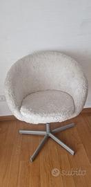 poltrona a uovo girevole