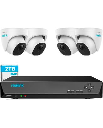 Reolink video sorveglianza dvr/nvr 8 canale 4 tele