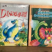 Lotto 4 Libri Illustrati Dinosauri Preistoria