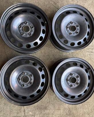 4 Cerchi in Ferro VW/Audi/Seat/Skoda 16" - Origina