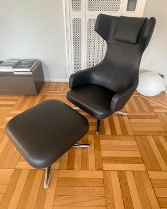 Poltrona Grand Repos + Ottoman - Vitra
