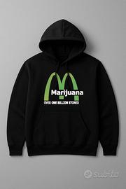 Felpa Marijuana – Over One Billion Stoned